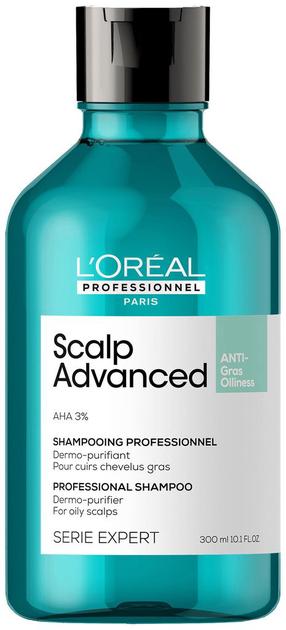 Šampūns L’Oréal Professionnel Paris Scalp Advanced Anti-Greasy Dermo-Purifying, 300 ml