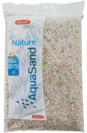 Grunts Zolux AquaSand Nature 346432, 5 kg, balta krās.