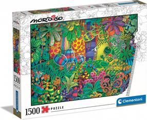 Пазл Clementoni Mordillo The Painter 31657, 59.2 см x 84.3 см, 1500 шт., многоцветный