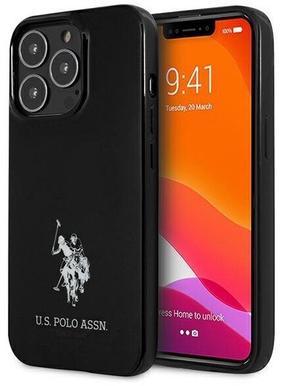 Telefona vāciņš U.S. Polo Assn. USHCP13LUMHK, melna krās., Apple