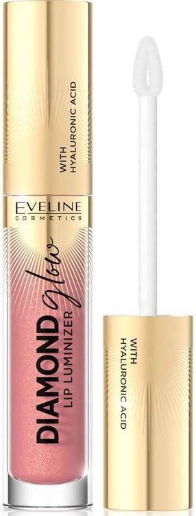 Huuleläige Eveline Diamond Glow Lip Luminizer, 4.5 ml, 04 raspberry sorbet
