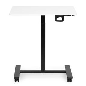 Компьютерный стол регулируемая высота ModernHome JNI-PN01-1-5-NP, 70 см x 48 см, 71.5 - 112 см, белый цв./черный цв.