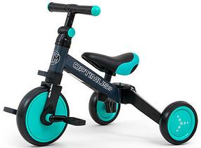 Triratukas Milly Mally Optimus Ride On 3in3, mėlyna sp./juoda sp./pilka sp.