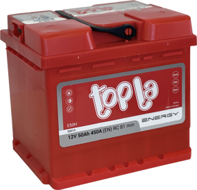 Akumuliatorius Topla Energy, 12 V, 50 Ah, 450 A