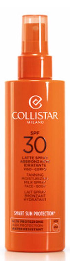 Спрей для ухода за загаром для тела Collistar Bronceador Tanning SPF30+, 200 мл