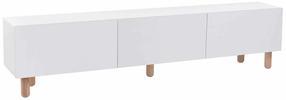 Televizoriaus spintelė Kalune Design Alvin, balta sp., 31.4 cm x 180 cm x 42 cm