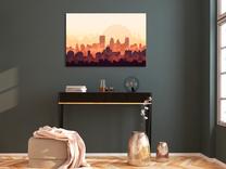 Reprodukcija Artgeist Heat Of The City, d-c-0096-b-a, 90 cm x 60 cm