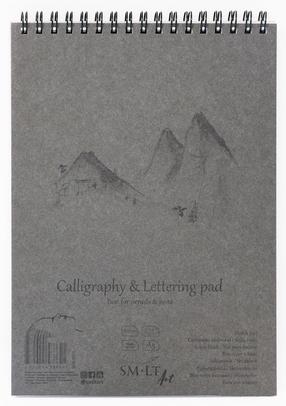 Joonistuspaber Smiltainis Calligraphy & Lettering, A5, 100 g/m², valge v., 21 cm x 14.8 cm, 50 lk. tk.