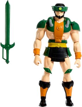 Mängukujuke Mattel Masters Of The Universe Cartoon Tri-Klops JHJ93, 14 cm, roheline v./oranž v.