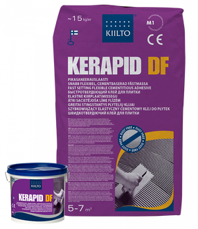 Клей для плитки Kiilto Kerapid DF, 15 кг