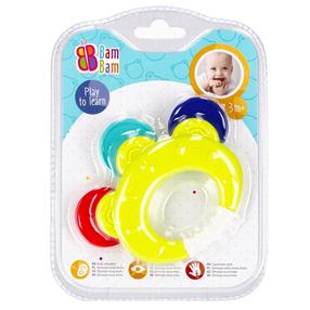 Погремушка BamBam Tambourine, (цвет/дизайн выбирается случайным образом)