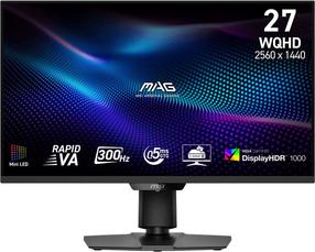 Monitors MSI MAG 274QPFDE X30MV, Rapid VA, 300 Hz, WQHD, 27"