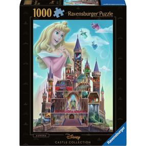 Puzle Ravensburger Disney´S Aurora Castle, 70 cm x 50 cm, 1000 gab.