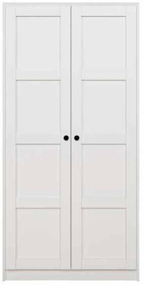 Spinta Kalune Design Lucas 1600-85, balta sp., 60 cm x 94 cm x 190 cm