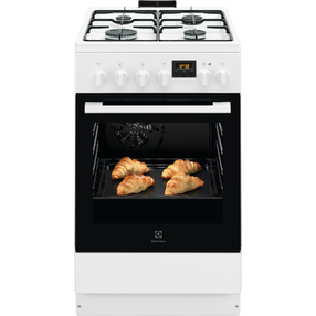 Dujinė viryklė su elektrine orkaite Electrolux LKK540232W