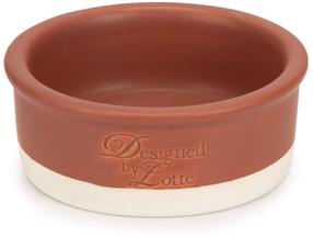 Bļoda dzīvniekam Beeztees Designed by Lotte Joa, 0.16 l, 12 cm x 12 cm x 4 cm, rozā krās.
