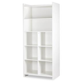 Laste raamaturiiul LittleSky Amelia, valge v., 84 cm x 50 cm x 190 cm