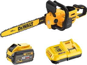 Аккумуляторная цепная пила Dewalt DCMCS574X1, 2000 Вт, 45 см
