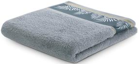  Vonios rankšluostis AmeliaHome Pavos, pilkas, 140 cm x 70 cm