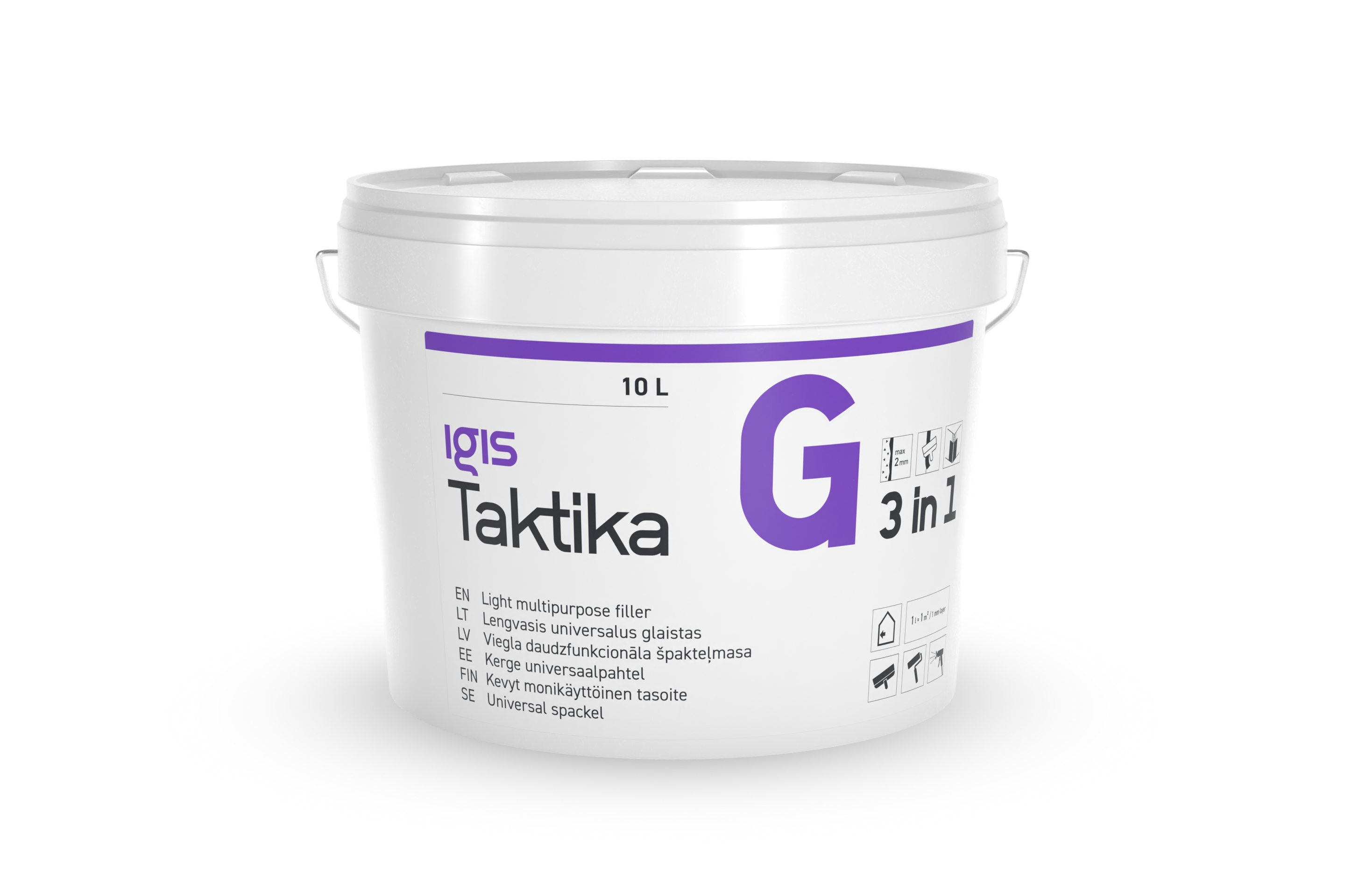 Pahtel Igis Taktika G, universaalne, hall v.