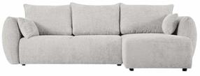Kampinė sofa - lova Cosmopolitan Design Matera Eden 17, sidabro sp., dešininė, 173 x 253 cm x 86 cm