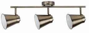 Lampa griesti Britop Amanda, E27, 3 x 60 W, zelta krās. / zelta krās., 6.5 x 13.5 cm