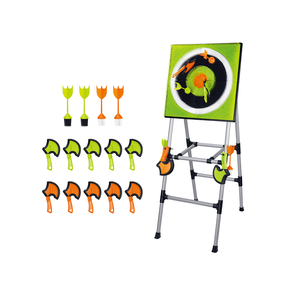 Mērķa mešanas spēle, ar piederumiem 2in1 Axes & Darts, 60.3 cm x 79 cm, zaļa krās./oranža krās.