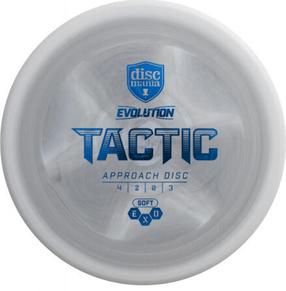 Диск для гольфа Discmania Exo Tactic Soft 4/2/0/3, серый цв.