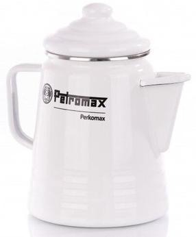 Чайник Petromax Perkomax, емалированная сталь, 14.5 см, 1.3 л, белый цв.