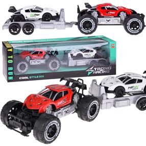 Automobilių rinkiniai Strong Racing, balta sp./raudona sp.