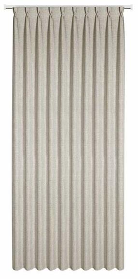 Naktinė užuolaida Julia, smėlio sp., 125 cm x 270 cm
