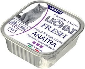 Šlapias kačių maistas Lechat Fresh, antiena, 0.1 kg