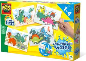 Набор для рисования SES Creative Dinos 14465S, многоцветный