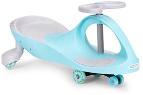 Гравитационный самокат EcoToys Wiggle Car, голубой цв.