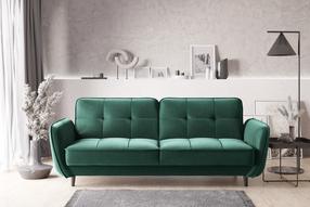 Sofa Bellis Nube 35, tamsiai žalia sp., 90 x 220 cm x 83 cm