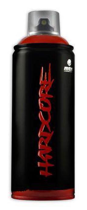 Krāsu aerosoli Montana Hardcore, preču zīmes, matēts melns krās., 0.4 l