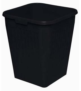 Мусорное ведро Bantex, черный цв., 25 л, 38 см x 32 см