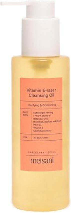 Veido prausiklis Meisani Vitamin E-Raser Cleansing Oil, 150 ml