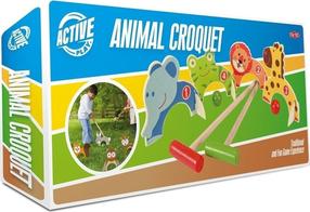 Детский крикет Tactic Animal Croquet, многоцветный