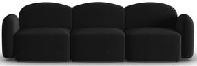 Sofa Micadoni Home Blair MIC_3S_184_F1_BLAIR6, lašišinė sp., 272 x 87 cm x 80 cm