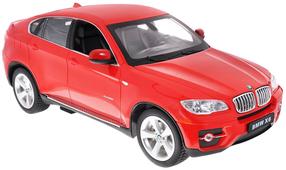  Rc auto Rastar BMW X6 31700, 1:24, valge v./punane v./(värv/disain valitakse juhuslikult)