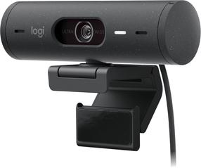 Internetinė kamera Logitech Brio 500, juoda sp., CMOS