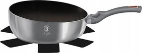 Cepšanas panna Berlinger Haus Moonlight Wok BH-6006, Ø 26 cm, alumīnijs