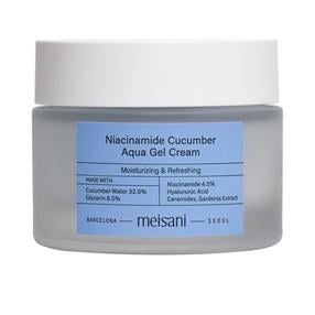 Veido kremas Meisani Niacinamide Cucumber Aqua Gel, 50 ml