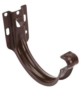 Vihmaveerenni konks Gutter Bracket HD, galvaniseeritud teras, pruun v.