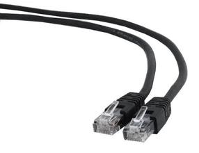 Провод Gembird Cablexpert UTP CAT6 PP6U-5M/BK RJ-45 Male, RJ-45 Male, 5 м, черный цв.