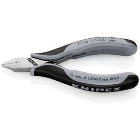 Резак для электромеханики Knipex 77 52 115 ESD, 115 мм