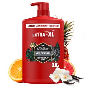 Kūno prausimosi želė vyrams Old Spice Wolfthorn, 1000 ml