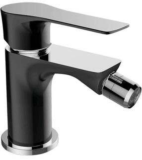 Смеситель для биде Laveo Raila BLL732D, черный цв./хромовый цв.