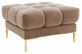 Tumba Cosmopolitan Design Bali Bluvel 28, beež v., 60 cm x 60 cm x 41 cm